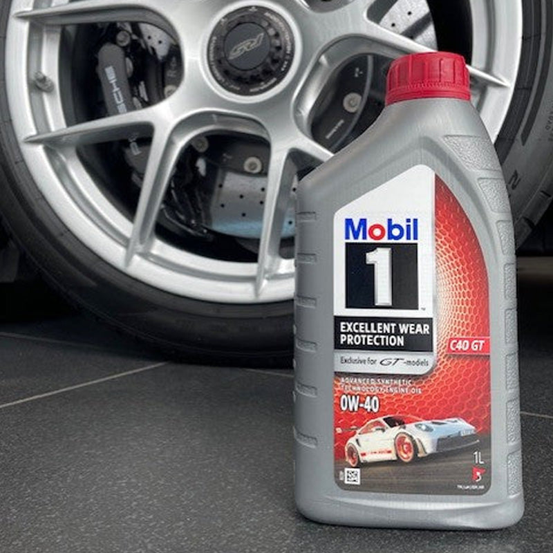 MOBIL 1 C40 GT 0W-40 Advanced Synthetic Technology Engine Oil for Porsche 991 GT3/992 GT3/718 GT4/718 Spyder