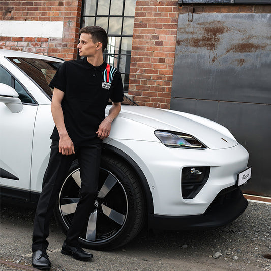 Porsche MARTINI RACING® Black Polo Shirt