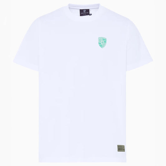 Porsche White 'There Is No Substitute' T-shirt