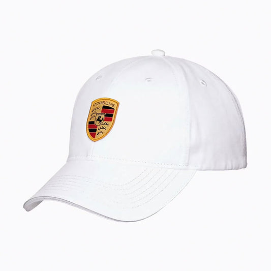 Pre-order: Porsche Crest Hat - White