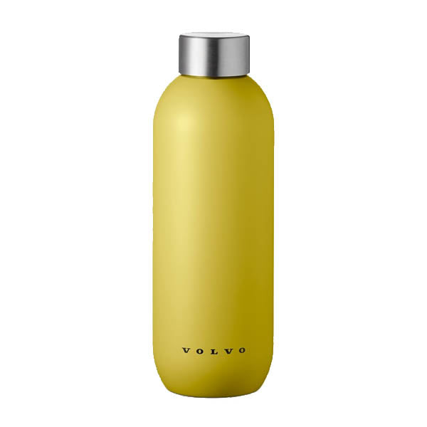 Volvo x Stelton Water Bottle Moss Yellow